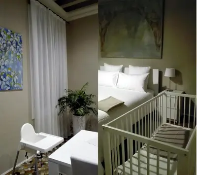 Letto o letti in una camera di Studio in Casa Cogollo