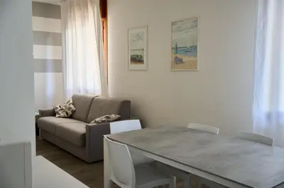 Area soggiorno di Appartamenti Diplomatic-Residence Fronte mare-Piazza Torino-Lido di Jesolo