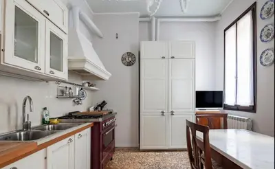 Cucina o angolo cottura di Casa Valier