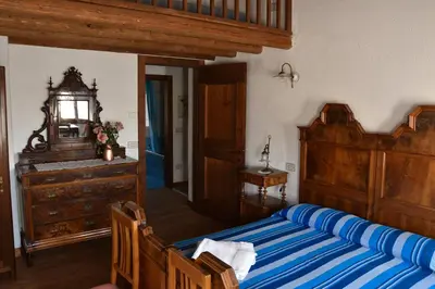 Letto o letti in una camera di Ca Borgh