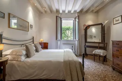 Letto o letti in una camera di Accademia Terrazza
