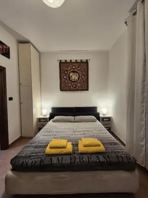 Letto o letti in una camera di Apartment Celestia