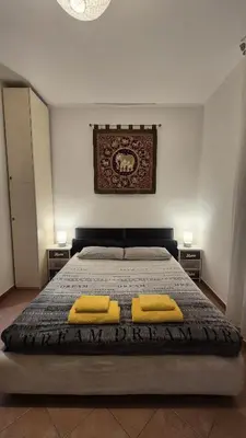 Letto o letti in una camera di Apartment Celestia