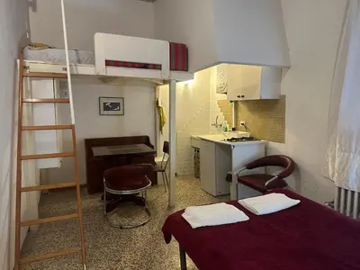 Cucina o angolo cottura di Rialto Regina Studium