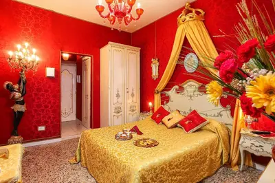 Letto o letti in una camera di Scalon del Doge