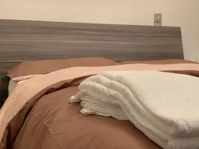 Letto o letti in una camera di Balcone sul canale