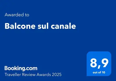 Certificato, attestato, insegna o altro documento esposto da Balcone sul canale