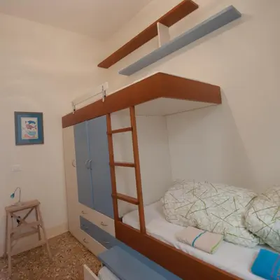 Letto o letti in una camera di Cà Venier