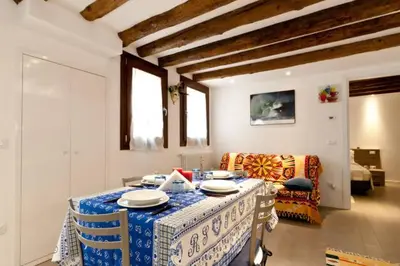 Area soggiorno di In the heart of Venice