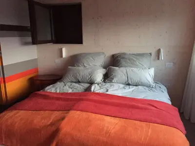 Letto o letti in una camera di B&B La Mugletta