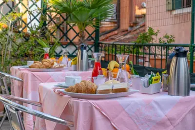 Cibo presso il bed & breakfast o nelle vicinanze