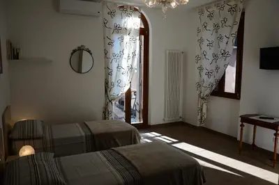 Letto o letti in una camera di Ca Ziza