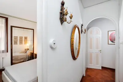 Letto o letti in una camera di Corte Rialto
