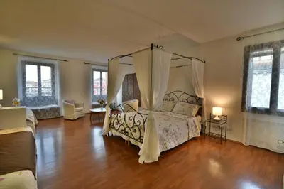 Letto o letti in una camera di B&b Vista sul Canal Grande