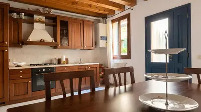 Cucina o angolo cottura di Casa sul Cielo di Burano