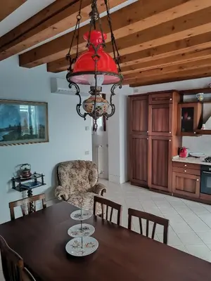 Cucina o angolo cottura di Casa sul Cielo di Burano