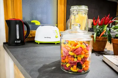 Cibo presso l'appartamento o nelle vicinanze