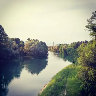 Paesaggio naturale nelle vicinanze del bed & breakfast