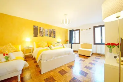 Letto o letti in una camera di Calle dei Fabbri Apartment