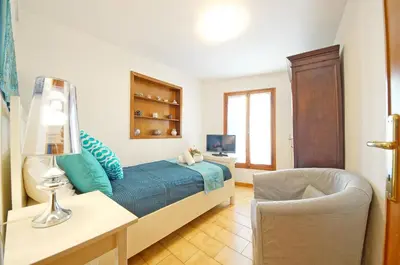 Area soggiorno di Campo San Polo Apartment Rialto