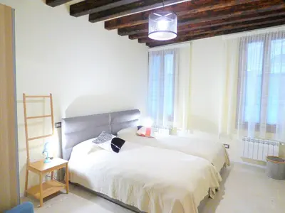 Letto o letti in una camera di Ca' Neldo - VeniseJeTAime