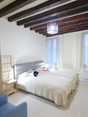 Letto o letti in una camera di Ca' Neldo - VeniseJeTAime