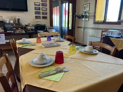 Set per la preparazione di tè e caffè presso Country House La Montagnola