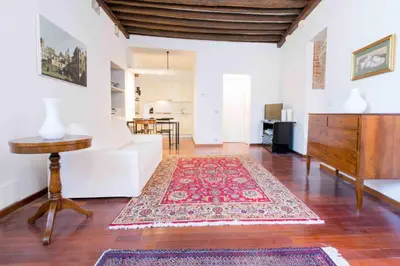 Area soggiorno di THE ARCH historic accommodation