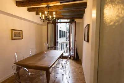 Area soggiorno di Ca' Nal Apartments