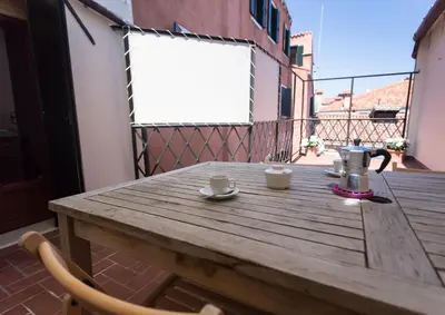 Balcone o terrazza di Ca' Nal Apartments