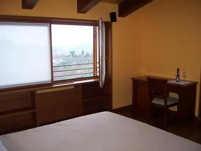 Letto o letti in una camera di Locanda da Gerry