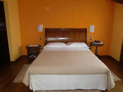 Letto o letti in una camera di Locanda da Gerry
