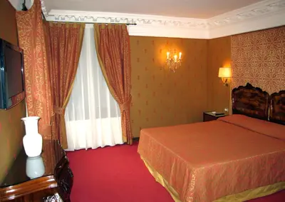 Letto o letti in una camera di Cà Bollani