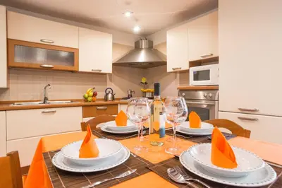 Cucina o angolo cottura di Venice in the house