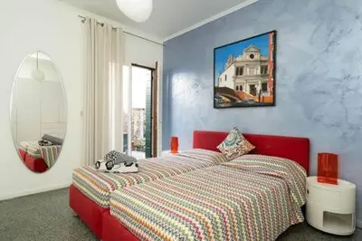 Letto o letti in una camera di La Terrazza di Vivaldi