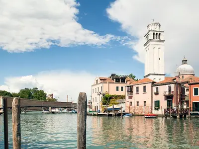 Vista sul fiume nelle vicinanze dell'appartamento