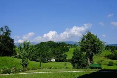 Paesaggio naturale nelle vicinanze della casa vacanze