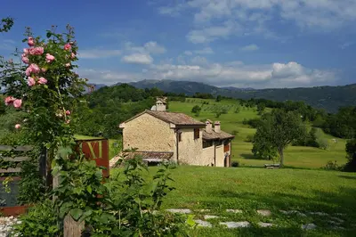 Paesaggio naturale nelle vicinanze della casa vacanze
