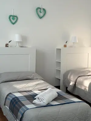 Letto o letti in una camera di Locanda Caffe Sport