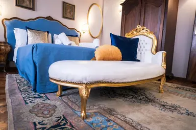 Letto o letti in una camera di Ca' Lavezzera