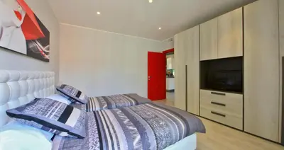 TV o dispositivi per l'intrattenimento presso Caposile Apartment