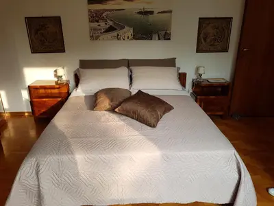 Letto o letti in una camera di Appartamento Angelo Emo