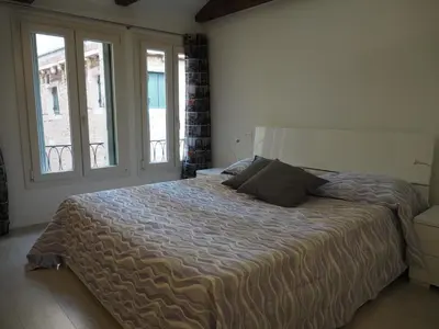 Letto o letti in una camera di San Marco Romantic Views