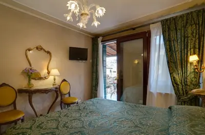 Letto o letti in una camera di Hotel Bel Sito e Berlino