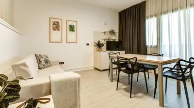 Cucina o angolo cottura di Residence Cristoforo Colombo