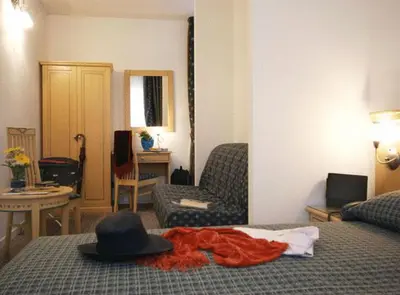 Letto o letti in una camera di Hotel Mary