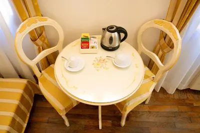 Set per la preparazione di tè e caffè presso Casa Sul Molo