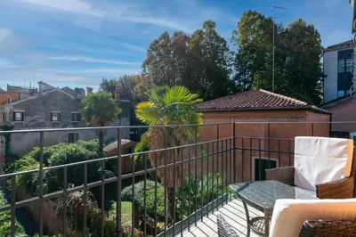 Balcone o terrazza di Hotel Villa Rosa