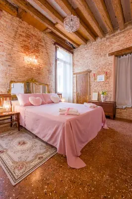 Letto o letti in una camera di San Polo Home