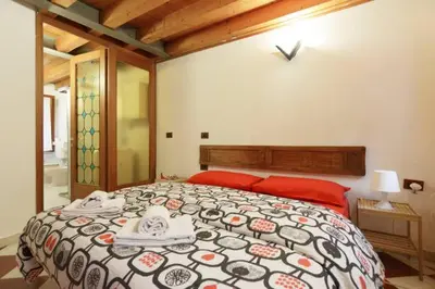 Letto o letti in una camera di Calle dei Ormesini